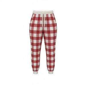 Women’s American Eagle Outfitters Red and White Checkered Flannel Pajama Bottoms